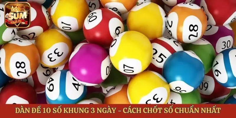 Dàn đề 10 số khung 3 ngày