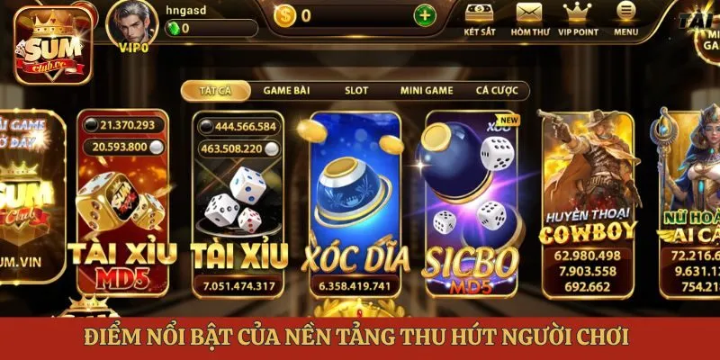 diem-noi-bat-cua-nen-tang-thu-hut-nguoi-choi-gioi-thieu-sumclub